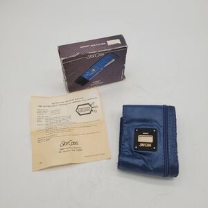 StarCase Blue Vintage Wrist Watch Case with Box
